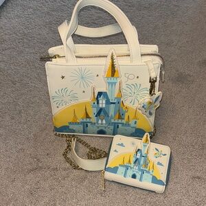 Loungefly Disney 50th Anniversary Purse & Wallet